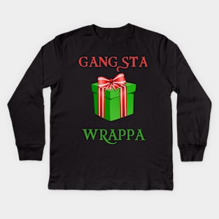 Gangsta Wrappa Kids Long Sleeve T-Shirt